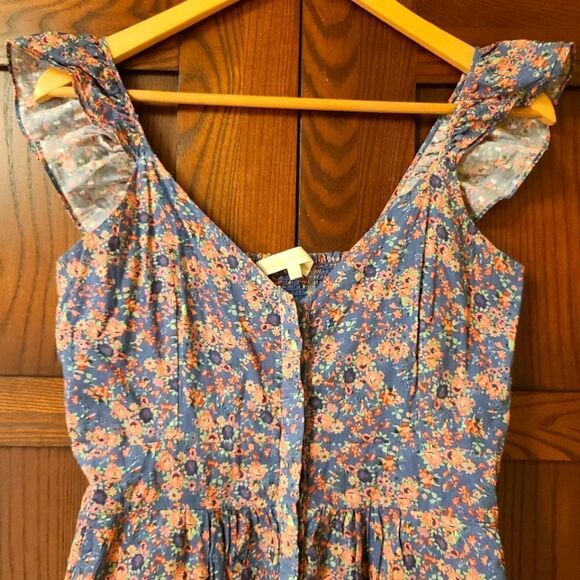 LoveShackFancy Lucy Romper Beach Blue - Picture 4 of 15